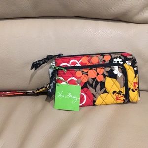 NWT Vera Bradley Zip Wristlet “Bittersweet”